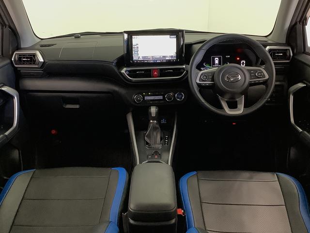 ロッキープレミアムＧ　ＨＥＶ　ワンオーナー　９インチナビＴＶ　ＥＴＣ１年保証　ワンオーナー　９インチナビＴＶ　ドラレコ　ＥＴＣ　全方位カメラ　アダプティブクルーズコントロール　コーナーセンサー　シートヒーター　ＵＳＢ　Ｂｌｕｅｔｏｏｔｈ　１７インチ純正アルミホイール（兵庫県）の中古車