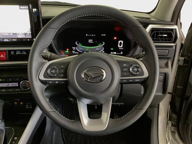 ロッキープレミアムＧ　ＨＥＶ　ワンオーナー　９インチナビＴＶ　ＥＴＣ１年保証　ワンオーナー　９インチナビＴＶ　ドラレコ　ＥＴＣ　全方位カメラ　アダプティブクルーズコントロール　コーナーセンサー　シートヒーター　ＵＳＢ　Ｂｌｕｅｔｏｏｔｈ　１７インチ純正アルミホイール（兵庫県）の中古車