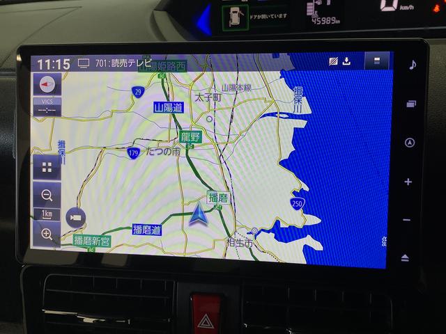 タントカスタムRS ターボ ワンオーナー 10インチナビ ETC1年保証 10インチナビTV ドラレコ 1オーナー ETC パノラマモニター アダプティブクルーズコントロール 両側電動スライド コーナーセンサー シートヒーター USB 15インチ純正アルミホイール(兵庫県)の中古車