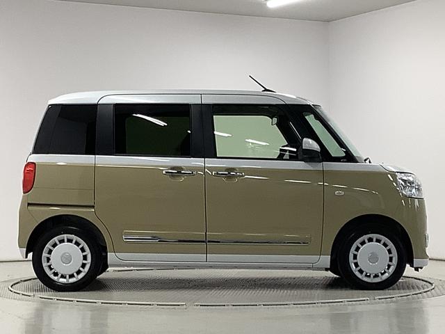 ムーヴキャンバスストライプスＧ　両側電動スライドドア　前席シートヒーター走行無制限１年保証　両側電動スライドドア　前後コーナーセンサー　シートヒーター　ホッとカップホルダー　オートマチックハイビーム　ＬＥＤヘッドライト　オートブレーキホールド　スマートキー　オートエアコン（兵庫県）の中古車