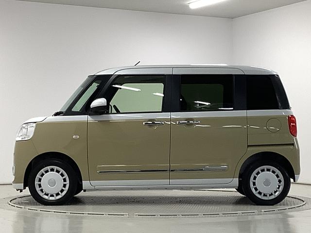 ムーヴキャンバスストライプスＧ　両側電動スライドドア　前席シートヒーター走行無制限１年保証　両側電動スライドドア　前後コーナーセンサー　シートヒーター　ホッとカップホルダー　オートマチックハイビーム　ＬＥＤヘッドライト　オートブレーキホールド　スマートキー　オートエアコン（兵庫県）の中古車