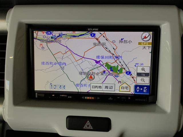 ハスラーＧ　ナビＴＶ　ＥＴＣ　バックカメラ　前席シートヒーター１年保証　ナビＴＶ　ＥＴＣ　バックカメラ　衝突軽減ブレーキ　前席シートヒーター　アイドリングストップ　プッシュスタート　横滑り防止装置　オートエアコン　ドアバイザー　電動格納ドアミラー　Ｓエネチャージ（兵庫県）の中古車