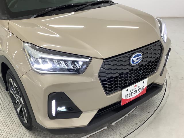 ロッキープレミアムＧ　ＨＥＶ　ワンオーナー　クルコン　シートヒーター走行無制限１年保証　前後コーナーセンサー　ワンオーナー　アダプティブクルーズコントロール　前席シートヒーター　オートマチックハイビーム　ＬＥＤヘッドライト　スマートキー　１７インチ純正アルミホイール（兵庫県）の中古車