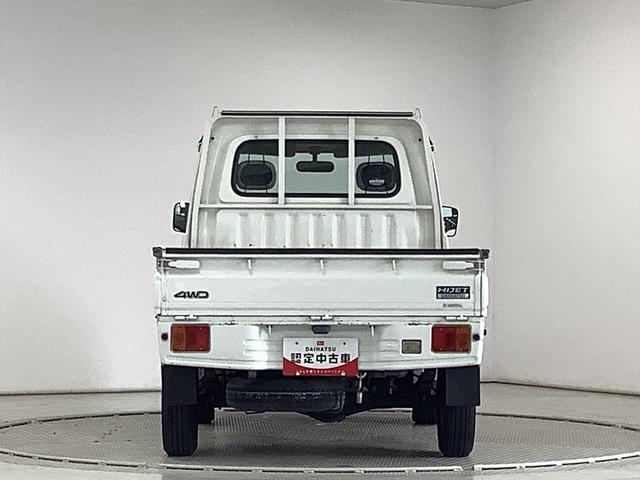 ハイゼットトラックエアコン・パワステ　スペシャル　４ＷＤ　５ＭＴ　禁煙　３方開走行無制限１年保証　ゲートプロテクター　４ＷＤ　ＭＴ車　禁煙車　３方開　ドアバイザー　ラジオ　ラバーフロアマット　マニュアルエアコン　スペアタイヤ　パワーステアリング　マッドガード　衝突安全ボディ（兵庫県）の中古車