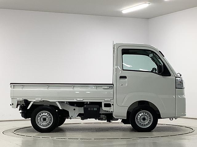 ハイゼットトラックスタンダード　４ＷＤ　５ＭＴ　前後コーナーセンサー　ラジオ走行無制限１年保証　前後コーナーセンサー　４ＷＤ　ＭＴ車　３方開　ゲートプロテクター　アイドリングストップ　横滑り防止装置　オートライト　ヘッドライトレベライザー　アクセサリーソケット　ラジオ（兵庫県）の中古車