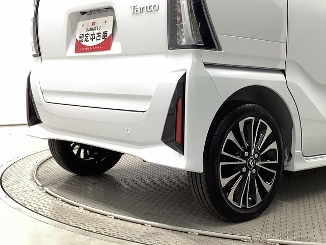 タントカスタムＲＳ　ターボ　両側電動スライドドア　コーナーセンサー走行無制限１年保証　両側電動スライドドア　前後コーナーセンサー　前席シートヒーター　オートマチックハイビーム　ＬＥＤヘッドライト　オートブレーキホールド　スマートキー　１５インチ純正アルミホイール（兵庫県）の中古車