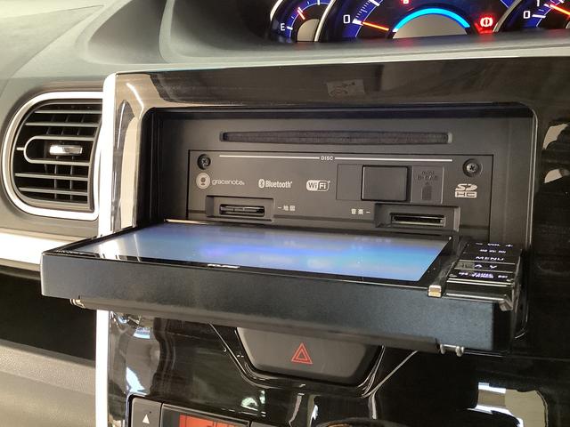 タントカスタムＸ　トップエディションＳＡ　ナビＴＶ　バックカメラ１年保証　ナビＴＶ　ＤＶＤ　バックカメラ　片側電動スライドドア　Ｂｌｕｅｔｏｏｔｈ　ＬＥＤヘッドライト　アイドリングストップ　横滑り防止装置　スマートキー　オートライト　１４インチ純正アルミホイール（兵庫県）の中古車