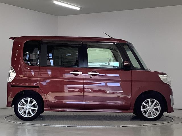 タントカスタムＸ　トップエディションＳＡ　ナビＴＶ　バックカメラ１年保証　ナビＴＶ　ＤＶＤ　バックカメラ　片側電動スライドドア　Ｂｌｕｅｔｏｏｔｈ　ＬＥＤヘッドライト　アイドリングストップ　横滑り防止装置　スマートキー　オートライト　１４インチ純正アルミホイール（兵庫県）の中古車