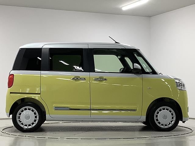 ムーヴキャンバスストライプスＧ　両側電動スライドドア　前席シートヒーター走行無制限１年保証　両側電動スライドドア　前後コーナーセンサー　前席シートヒーター　ホッとカップホルダー　オートマチックハイビーム　ＬＥＤヘッドライト　横滑り防止装置　スマートキー　スマートアシスト（兵庫県）の中古車