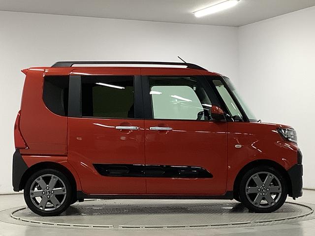 タントファンクロスターボ　オーディオ　ＵＳＢ　ＥＴＣ　全方位カメラ走行無制限１年保証　ＥＴＣ　全方位カメラ　オーディオ　アダプティブクルーズコントロール　両側電動スライドドア　前後コーナーセンサー　前席シートヒーター　ルーフレール　１５インチ純正アルミホイール（兵庫県）の中古車