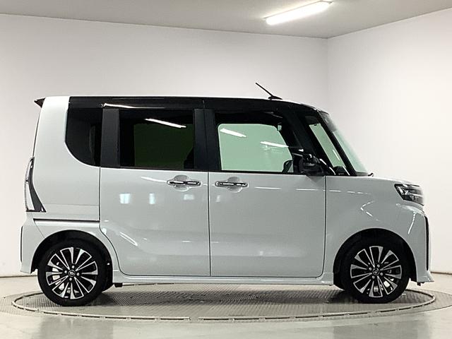 タントカスタムＲＳ　ターボ　両側電動スライドドア　コーナーセンサー走行無制限１年保証　両側電動スライドドア　前後コーナーセンサー　前席シートヒーター　オートマチックハイビーム　ＬＥＤヘッドライト　オートブレーキホールド　スマートキー　１５インチ純正アルミホイール（兵庫県）の中古車