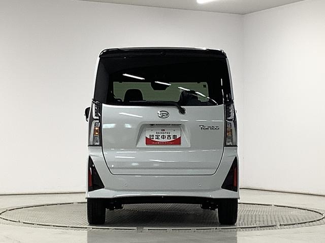 タントカスタムＲＳ　ターボ　両側電動スライドドア　コーナーセンサー走行無制限１年保証　両側電動スライドドア　前後コーナーセンサー　前席シートヒーター　オートマチックハイビーム　ＬＥＤヘッドライト　オートブレーキホールド　スマートキー　１５インチ純正アルミホイール（兵庫県）の中古車