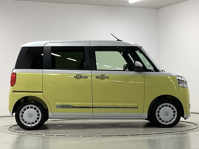 ムーヴキャンバスストライプスＧターボ　クルコン　コーナーセンサー　両側電動走行無制限１年保証　両側電動スライドドア　アダプティブクルーズコントロール　前後コーナーセンサー　前席シートヒーター　ホッとカップホルダー　オートマチックハイビーム　ＬＥＤヘッドライト　スマートキー（兵庫県）の中古車