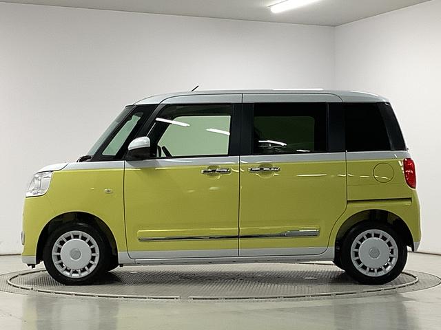 ムーヴキャンバスストライプスＧターボ　クルコン　コーナーセンサー　両側電動走行無制限１年保証　両側電動スライドドア　アダプティブクルーズコントロール　前後コーナーセンサー　前席シートヒーター　ホッとカップホルダー　オートマチックハイビーム　ＬＥＤヘッドライト　スマートキー（兵庫県）の中古車