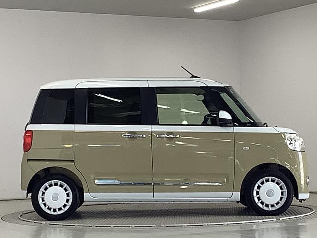 ムーヴキャンバスストライプスＧターボ　クルコン　コーナーセンサー　両側電動走行無制限１年保証　両側電動スライドドア　アダプティブクルーズコントロール　前後コーナーセンサー　前席シートヒーター　ホッとカップホルダー　オートマチックハイビーム　ＬＥＤヘッドライト　スマートキー（兵庫県）の中古車