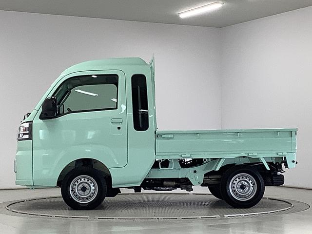 ハイゼットトラックジャンボエクストラ　４ＷＤ　ＣＶＴ　コーナーセンサー　３方開走行無制限１年保証　前後コーナーセンサー　４ＷＤ　ＣＶＴ車　３方開　荷台作業灯　オートマチックハイビーム　ＬＥＤヘッドライト　アイドリングストップ　プッシュスタート　横滑り防止装置　デフロック（兵庫県）の中古車