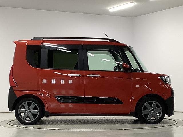 タントファンクロスターボ　９インチディスプレイオーディオ　ＨＤＭＩ１年保証　９インチディスプレイオーディオ　パノラマモニター　両側電動スライドドア　前後コーナーセンサー　前席シートヒーター　ルーフレール　ＨＤＭＩ　オートハイビーム　１５インチ純正アルミホイール（兵庫県）の中古車