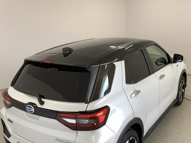 ロッキープレミアムＧ　ＨＥＶ　ワンオーナー　クルコン　シートヒーター走行無制限１年保証　前後コーナーセンサー　ワンオーナー　アダプティブクルーズコントロール　前席シートヒーター　オートマチックハイビーム　ＬＥＤヘッドライト　スマートキー　１７インチ純正アルミホイール（兵庫県）の中古車