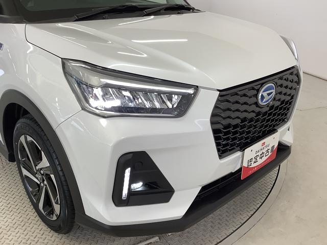 ロッキープレミアムＧ　ＨＥＶ　ワンオーナー　クルコン　シートヒーター走行無制限１年保証　前後コーナーセンサー　ワンオーナー　アダプティブクルーズコントロール　前席シートヒーター　オートマチックハイビーム　ＬＥＤヘッドライト　スマートキー　１７インチ純正アルミホイール（兵庫県）の中古車