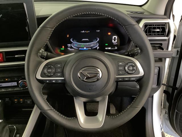 ロッキープレミアムＧ　ＨＥＶ　ワンオーナー　クルコン　シートヒーター走行無制限１年保証　前後コーナーセンサー　ワンオーナー　アダプティブクルーズコントロール　前席シートヒーター　オートマチックハイビーム　ＬＥＤヘッドライト　スマートキー　１７インチ純正アルミホイール（兵庫県）の中古車