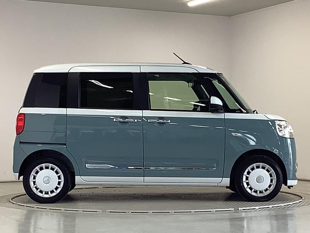 ムーヴキャンバスストライプスＧターボ　クルコン　コーナーセンサー　両側電動走行無制限１年保証　両側電動スライドドア　アダプティブクルーズコントロール　前後コーナーセンサー　前席シートヒーター　ホッとカップホルダー　オートマチックハイビーム　ＬＥＤヘッドライト　スマートキー（兵庫県）の中古車