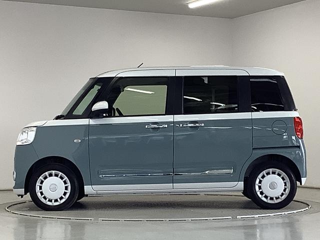 ムーヴキャンバスストライプスＧターボ　クルコン　コーナーセンサー　両側電動走行無制限１年保証　両側電動スライドドア　アダプティブクルーズコントロール　前後コーナーセンサー　前席シートヒーター　ホッとカップホルダー　オートマチックハイビーム　ＬＥＤヘッドライト　スマートキー（兵庫県）の中古車