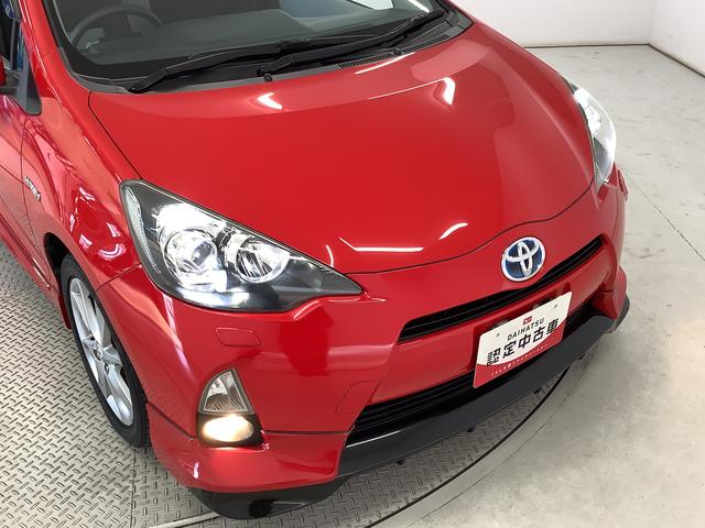 アクアＳ　禁煙　ワンオーナー　ナビＴＶ　ＥＴＣ　ＬＥＤヘッドライト１年保証　禁煙車　ワンオーナー　ＥＴＣ　ＤＶＤ　Ｂｌｕｅｔｏｏｔｈ　ＨＩＤヘッドライト　ヘッドライトウォッシャー　プッシュスタート　オートライト　オートエアコン　ドアバイザー　１６インチアルミホイール（兵庫県）の中古車