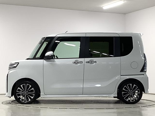 タントカスタムＲＳ　ターボ　９インチディスプレイオーディオ　ＵＳＢ１年保証　９インチディスプレイオーディオ　バックカメラ　両側電動スライドドア　前後コーナーセンサー　前席シートヒーター　ＵＳＢ　Ｂｌｕｅｔｏｏｔｈ　ＬＥＤヘッドライト　１５インチ純正アルミホイール（兵庫県）の中古車