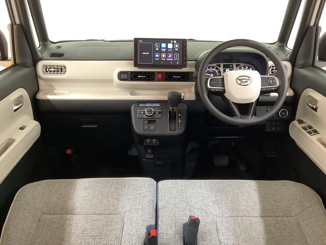 ムーヴキャンバスストライプスＧターボ　９インチディスプレイオーディオ　ＵＳＢ１年保証　９インチディスプレイオーディオ　パノラマモニター　アダプティブクルーズコントロール　両側電動スライドドア　前後コーナーセンサー　前席シートヒーター　ホットカップホルダー　Ｑｉワイヤレス充電（兵庫県）の中古車