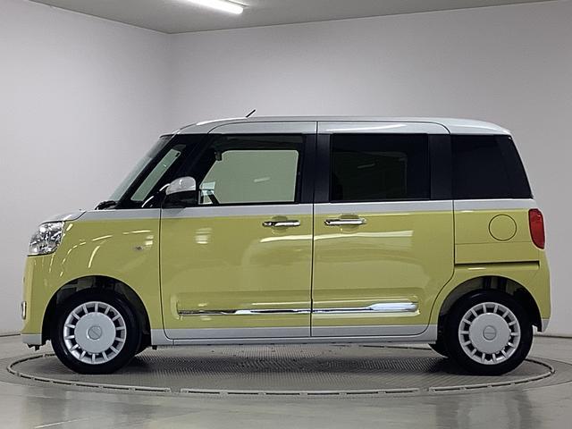 ムーヴキャンバスストライプスＧターボ　９インチディスプレイオーディオ　ＵＳＢ１年保証　９インチディスプレイオーディオ　パノラマモニター　アダプティブクルーズコントロール　両側電動スライドドア　前後コーナーセンサー　前席シートヒーター　ホットカップホルダー　Ｑｉワイヤレス充電（兵庫県）の中古車