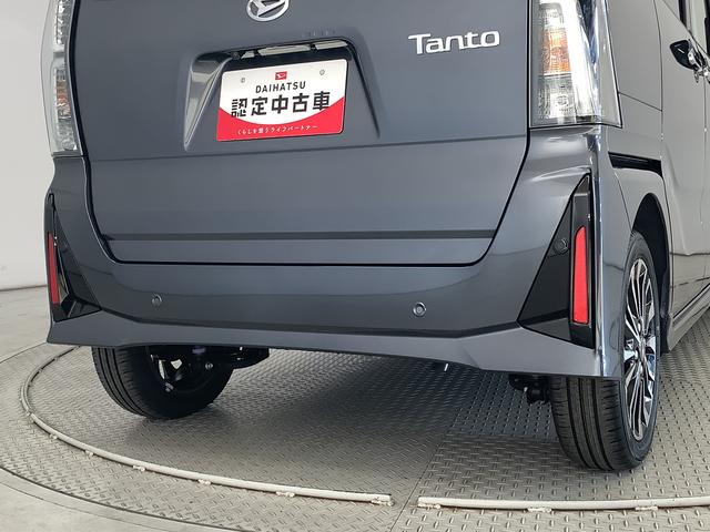 タントカスタムRS ターボ 両側電動スライドドア コーナーセンサー走行無制限1年保証 両側電動スライドドア 前後コーナーセンサー 前席シートヒーター オートマチックハイビーム LEDヘッドライト オートブレーキホールド スマートキー 15インチ純正アルミホイール(兵庫県)の中古車