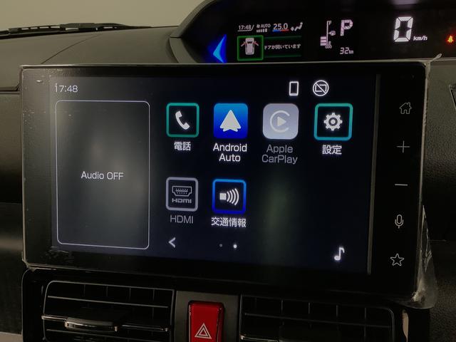 タントカスタムＲＳ　ターボ　９インチディスプレイオーディオ　ＵＳＢ１年保証　９インチディスプレイオーディオ　バックカメラ　両側電動スライドドア　前後コーナーセンサー　前席シートヒーター　ＵＳＢ　Ｂｌｕｅｔｏｏｔｈ　ＬＥＤヘッドライト　１５インチ純正アルミホイール（兵庫県）の中古車