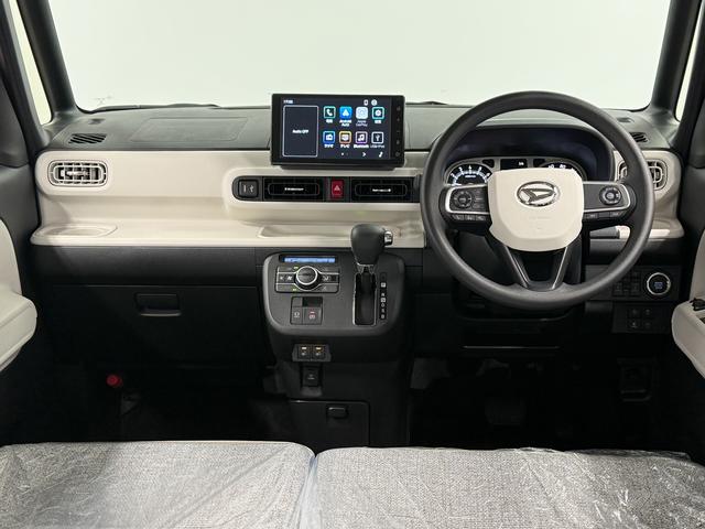 ムーヴキャンバスストライプスＧターボ　９インチディスプレイオーディオ　ＵＳＢ１年保証　９インチディスプレイオーディオ　パノラマモニター　アダプティブクルーズコントロール　両側電動スライドドア　前後コーナーセンサー　前席シートヒーター　ホッとカップホルダー　Ｑｉワイヤレス充電（兵庫県）の中古車