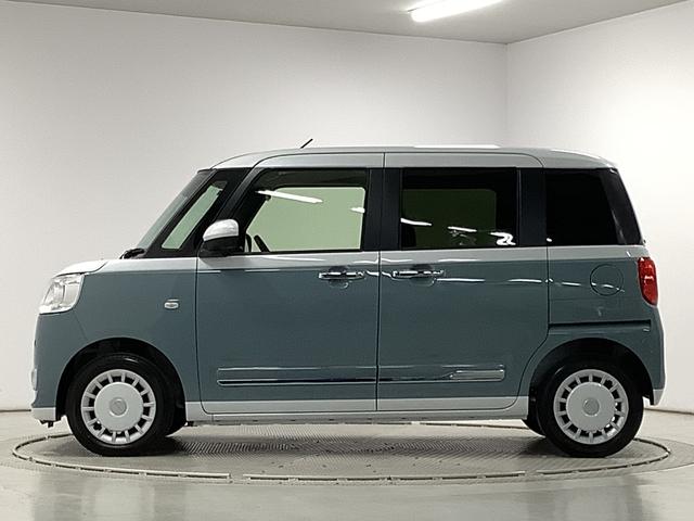 ムーヴキャンバスストライプスG 両側電動スライドドア 前後コーナーセンサー走行無制限1年保証 両側電動スライドドア 前後コーナーセンサー 前席シートヒーター ホットカップホルダー オートマチックハイビーム LEDヘッドライト 横滑り防止装置 スマートキー オートエアコン(兵庫県)の中古車