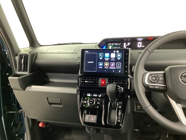 タントカスタムＲＳ　ターボ　９インチディスプレイオーディオ　ＵＳＢ１年保証　９インチディスプレイオーディオ　バックカメラ　両側電動スライドドア　前後コーナーセンサー　前席シートヒーター　ＵＳＢ　Ｂｌｕｅｔｏｏｔｈ　ＬＥＤヘッドライト　１５インチ純正アルミホイール（兵庫県）の中古車