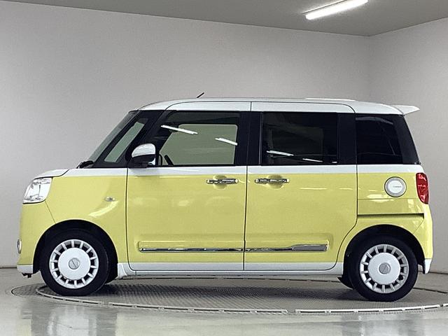 ムーヴキャンバスストライプスＧターボ　禁煙　ワンオーナー　１０インチナビＴＶ１年保証　禁煙車　ワンオーナー　ドラレコ　１０インチナビＴＶ　ＥＴＣ　パノラマモニター　両側電動スライドドア　前後コーナーセンサー　前席シートヒーター　ホッとカップホルダー　インパネイルミネーション（兵庫県）の中古車