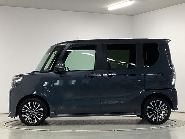 タントカスタムＲＳ　ターボ　ワンオーナー　両側電動スライドドア走行無制限１年保証　両側電動スライドドア　ワンオーナー　前後コーナーセンサー　前席シートヒーター　オートマチックハイビーム　ＬＥＤヘッドライト　オートブレーキホールド　１５インチ純正アルミホイール（兵庫県）の中古車