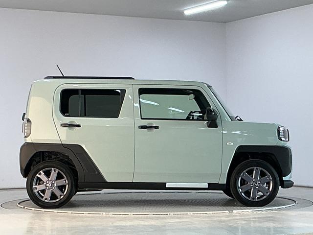 タフトG ダーククロムベンチャー 4WD クルコン シートヒーター走行無制限1年保証 前後コーナーセンサー 4WD アダプティブクルーズコントロール シートヒーター オートハイビーム オートブレーキホールド スカイフィールトップ 15インチ純正アルミホイール(兵庫県)の中古車