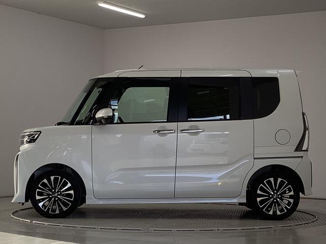 タントカスタムRS ターボ ワンオーナー ETC 両側電動スライド走行無制限1年保証 両側電動スライドドア ワンオーナー ETC アダプティブクルーズコントロール 前後コーナーセンサー 前席シートヒーター オートマチックハイビーム 15インチ純正アルミホイール(兵庫県)の中古車