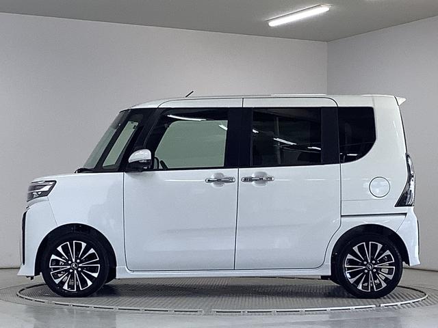 タントカスタムＲＳ　ターボ　両側電動スライドドア　コーナーセンサー走行無制限１年保証　両側電動スライドドア　前後コーナーセンサー　前席シートヒーター　オートマチックハイビーム　ＬＥＤヘッドライト　オートブレーキホールド　スマートキー　１５インチ純正アルミホイール（兵庫県）の中古車