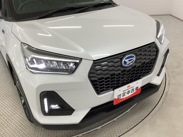 ロッキープレミアムG HEV 9インチディスプレイオーディオ USB1年保証 9インチディスプレイオーディオ パノラマモニター アダプティブクルーズコントロール ブラインドスポットモニター 前後コーナーセンサー 前席シートヒーター USB 17インチ純正アルミホイール(兵庫県)の中古車