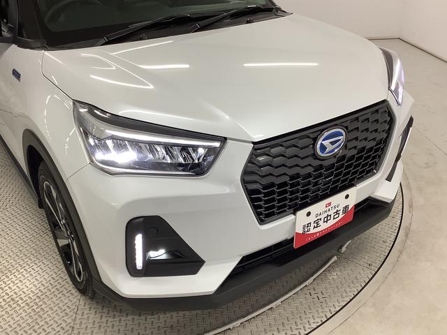 ロッキープレミアムG HEV ワンオーナー ディスプレイオーディオ1年保証 9インチディスプレイオーディオ 1オーナー パノラマモニター アダプティブクルーズコントロール 前後コーナーセンサー シートヒーター ブラインドスポットモニター 17インチ純正アルミホイール(兵庫県)の中古車