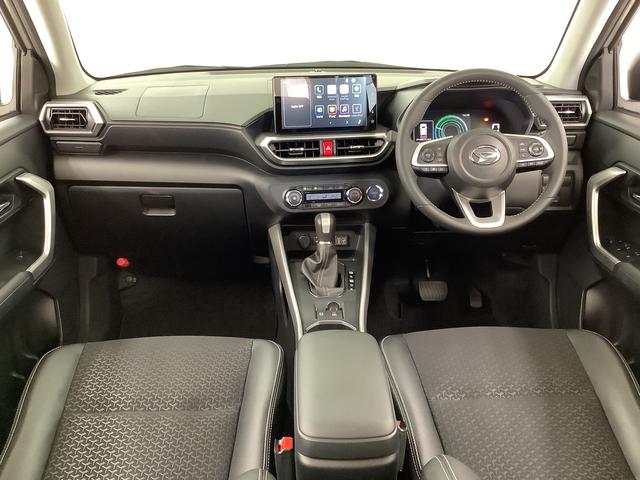 ロッキープレミアムG HEV ワンオーナー ディスプレイオーディオ1年保証 9インチディスプレイオーディオ ワンオーナー パノラマモニター アダプティブクルーズコントロール 前後コーナーセンサー 前席シートヒーター Bluetooth 17インチ純正アルミホイール(兵庫県)の中古車