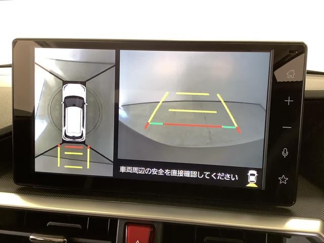 ロッキープレミアムG HEV ワンオーナー ディスプレイオーディオ1年保証 9インチディスプレイオーディオ ワンオーナー パノラマモニター アダプティブクルーズコントロール 前後コーナーセンサー 前席シートヒーター Bluetooth 17インチ純正アルミホイール(兵庫県)の中古車