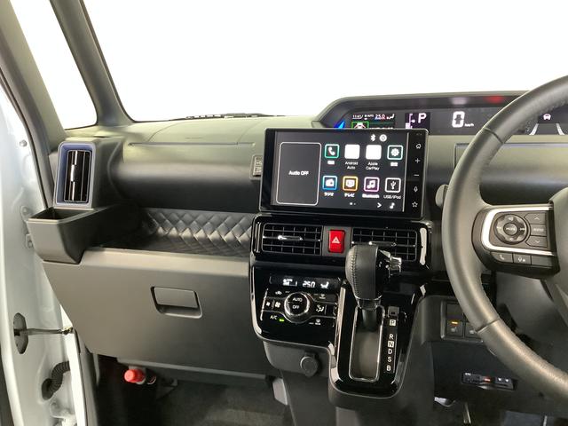 タントカスタムＲＳスタイルセレクション　ターボ　１オーナー　ＥＴＣ１年保証　９インチディスプレイオーディオ　ワンオーナー　ドラレコ　ＥＴＣ　バックカメラ　アダプティブクルーズコントロール　両側電動スライドドア　前後コーナーセンサー　１５インチ純正アルミホイール（兵庫県）の中古車