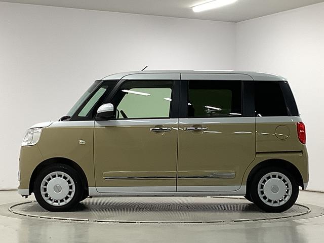 ムーヴキャンバスストライプスG 両側電動スライドドア 前後コーナーセンサー走行無制限1年保証 両側電動スライドドア 前後コーナーセンサー 前席シートヒーター ホットカップホルダー オートマチックハイビーム LEDヘッドライト 横滑り防止装置 スマートキー スマートアシスト(兵庫県)の中古車