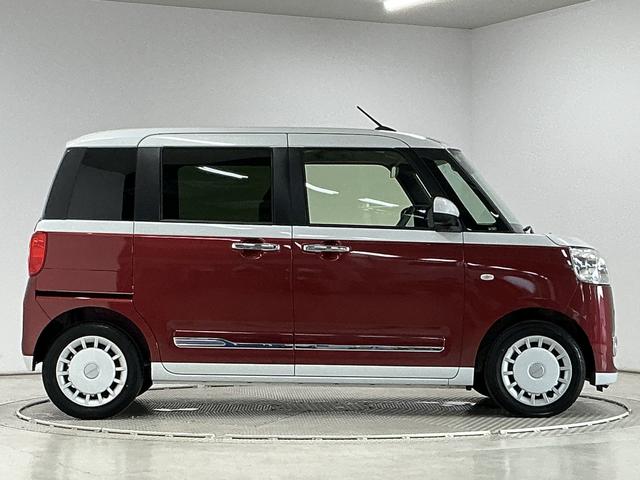 ムーヴキャンバスストライプスＧターボ　１オーナー　クルコン　両側電動スライド走行無制限１年保証　両側電動スライドドア　ワンオーナー　アダプティブクルーズコントロール　前後コーナーセンサー　シートヒーター　ホットカップホルダー　オートハイビーム　ＵＳＢチャージャー　スマートキー（兵庫県）の中古車