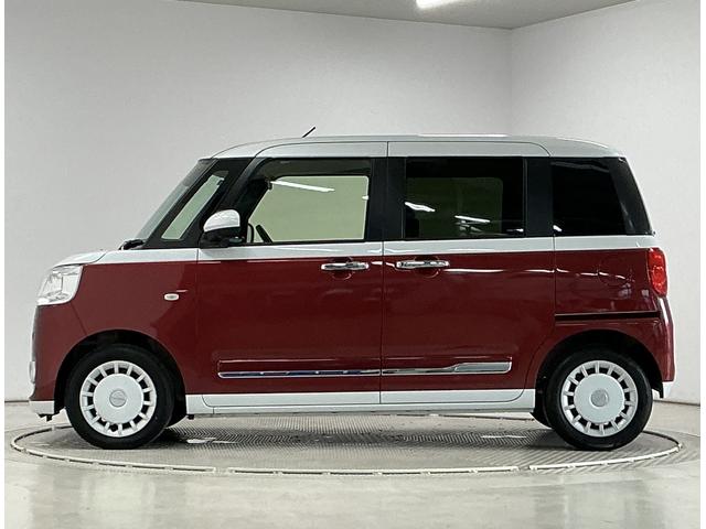 ムーヴキャンバスストライプスＧターボ　１オーナー　クルコン　両側電動スライド走行無制限１年保証　両側電動スライドドア　ワンオーナー　アダプティブクルーズコントロール　前後コーナーセンサー　シートヒーター　ホットカップホルダー　オートハイビーム　ＵＳＢチャージャー　スマートキー（兵庫県）の中古車