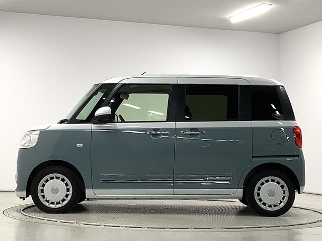 ムーヴキャンバスストライプスＧターボ　１オーナー　クルコン　両側電動スライド走行無制限１年保証　両側電動スライドドア　ワンオーナー　アダプティブクルーズコントロール　前後コーナーセンサー　前席シートヒーター　ホットカップホルダー　オートマチックハイビーム　ＬＥＤヘッドライト（兵庫県）の中古車