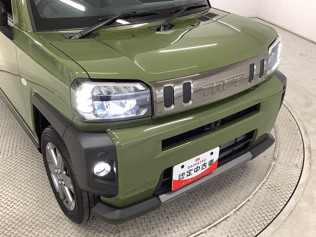 タフトGターボ ダーククロムベンチャー クルコン コーナーセンサー走行無制限1年保証 前後コーナーセンサー アダプティブクルーズコントロール 前席シートヒーター オートマチックハイビーム オートブレーキホールド USBチャージャー 15インチ純正アルミホイール(兵庫県)の中古車